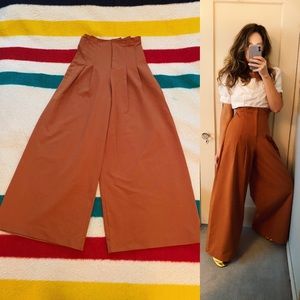 H&M Sienna Ultra High Waist Wide Leg Pants